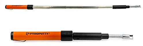 PYRO Putty Extendable ARC Lighter | Made for Wood Stoves & Fireplaces| USB Rechargable (Extendable ARC Lighter)