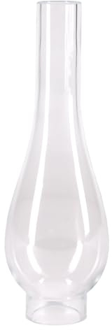 Lampenglas Zylinderglas Ø 39mm Petroleumlampe Ersatzglas Leuchtenglas Glasschirm klar