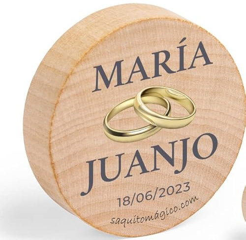 Abridor de madera Personalizado -Abrebotellas para eventos .-Detalles para bodas bautizos y comuniones (25 ud, boda)