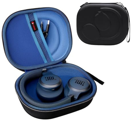 XANAD Hard Headphones Case for JBL Tune/Live Wireless Headphones Blue | Compatible with JBL Tune 770NC/520BT/530BT/730BT/660NC/760NC/720BT and JBL Live 780NC/770NC/680NC/670NC/660NC