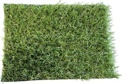 KUNSTRASENWELT - Kunstrasen Flair 518 | Vielseitiger Rollrasen in frischem Grün | Rasenteppich, perfekt für Garten, Terrasse, Balkon & Messen | Kunstrasen mit 18mm Höhe; Größe: 1m x 3m
