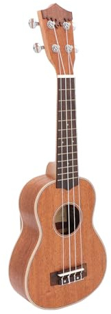Mini Chitarra Portatile a 4 Corde in Legno Ukulele da 21 Pollici per Strumenti a Corda per Principianti Professionisti