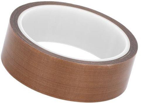 Teflon Gewebeband, 1,2 Zoll x 32,8 Fuß PTFE Hochtemperatur Isolierung Gewebeband für Vakuumiergerät