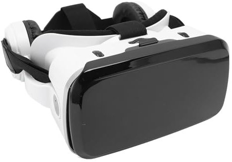VR -Kopfhörer, Anti -Blau -Lichtlinsen -3D -Kopfhörer mit Gebauten -Kopfhörern