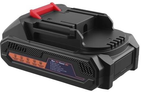 Prunarbo Batería de repuesto para E-Series PR-E50, E40 y E8, 21 V, 2 Ah | Batería compacta de 2,0 Ah para trabajos ligeros y medios, para uso intensivo, recomendamos baterías de 4,0 Ah