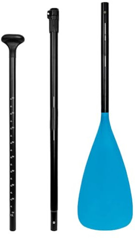 Jubilofex Paddel für Stand Up Paddling Surfen | Rutschfestes Kajak-Paddel | Abnehmbares Kanu-Werkzeug für Outdoor-Aktivitäten Angeln Abenteuer Anfänger