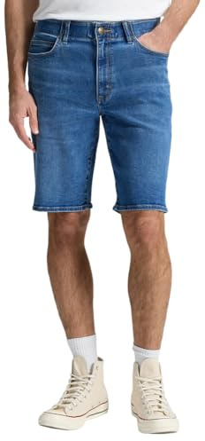 Lee Jeans Corti da Uomo XM con 5 Tasche, Blu (Believe Blue), 40 W