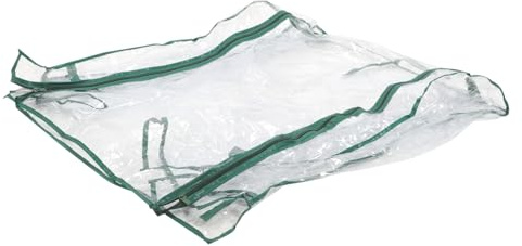 Abaodam Bâche de Rechange pour Serrage D'intérieur 70x50x70 Cm Transparente en Plastique Imperméable pour Protection Plantes Jardin Intérieur Soleil Pluie Vent