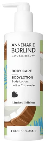 ANNEMARIE BÖRLIND BODY CARE Bodylotion Fresh Coconut 400 ml Limited | Straffende Körperlotion, Feuchtigkeitsspendend, Weiches Hautgefühl, Frischer Duft Von Grüner Kokosnuss, Leichte Textur