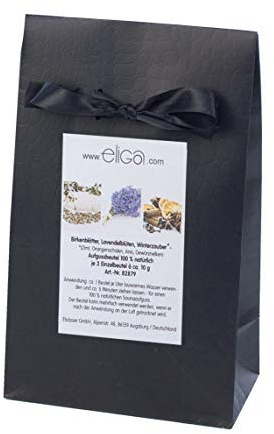 eliga Aufgussbeutel - gemischt je 3 Beutel Birkenblätter, Lavendelblüten und Winterzauber, 1er Pack (1 x 9 Stück)