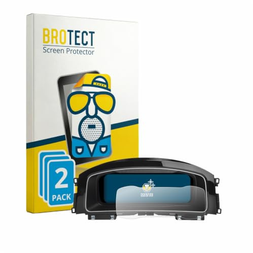 brotect Film Protection pour Volkswagen Golf 7 Active Info Cockpit 12.3 | 2 Pièces Mat Protection d'écran Made in Germany Anti Reflet Anti-traces de Doigts Anti-Rayures