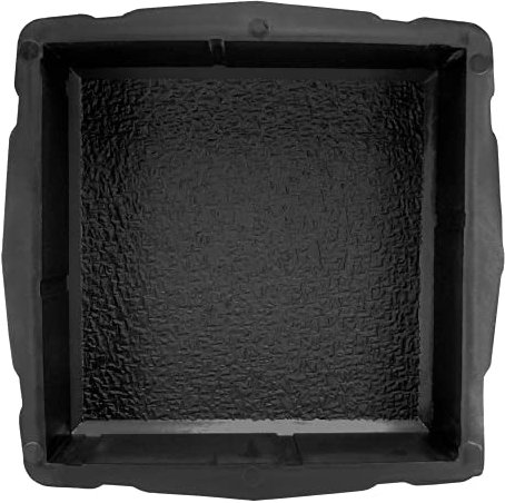 @tec Betonform Schalungsform 20x20x4,5cm - gespitzt - Gießform Plastikformen für Beton, Pflastersteine, Terrassenplatten, Trittplatten, Bodenplatten und Gehwegplatten für Garten