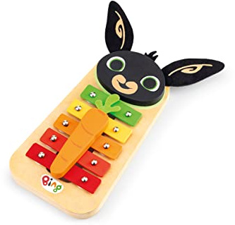 SEVI Xilofono Bing | Trudi by Giochi in Legno Strumenti Musicali Bing. Regalo di Natale e Compleanno per Bambini | 12x27x2cm | Collezione Bing | Modello TUE60000