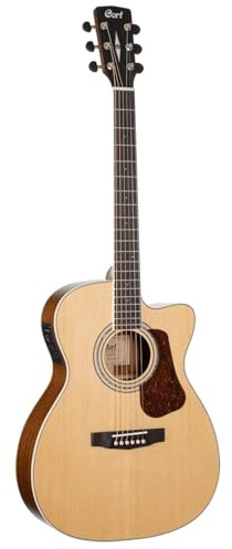 Cort L710F Elektroakustische Gitarre OM - natur satiniert