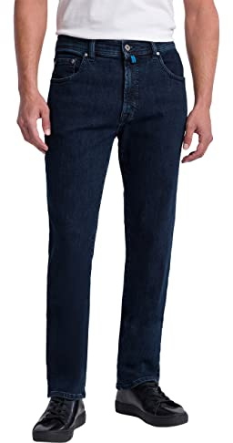 Pierre Cardin Herren Jeans Dijon | Männer Hose | Comfort Fit | Dark Blue Stonewash Washed | Dark Blue Stonewash 7724 6811 | 36W - 32L