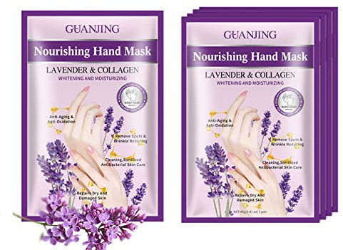 Maschera Peeling Mani Ultra Idratante Lavanda Idratante intensamente ripara e ammorbidisce la pelle ruvida e secca
