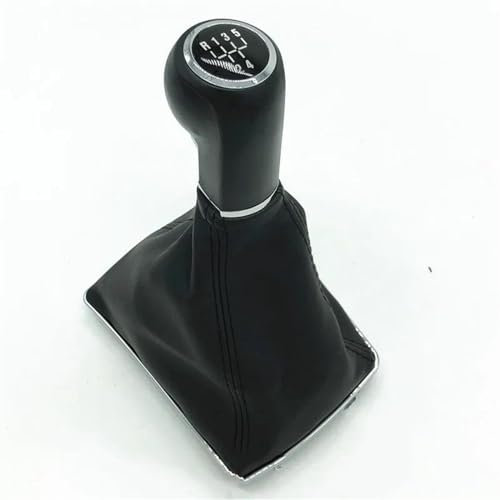 NEZIH Schaltsack Für OPEL Für Astra H 2004 2005 2006 2007 2008 2009 2010Car Styling 5/6 Geschwindigkeit Schalthebel Schaltknauf Boot Abdeckung Auto Getriebekopf (Size : R12345)