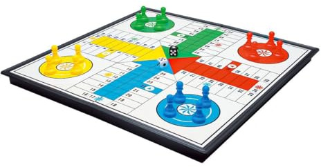 POFET Magnetisches, zusammenklappbares Reisebrettspielset, tragbares klassisches Strategiespielset