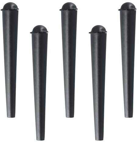 Joyan Joint-Hülle - 5er Pack, Schwarz, Kunststoff, konische Joints, 12 cm lang