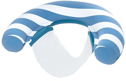 Bestway 43852 Sdraio galleggiante Comfort Plush, blu