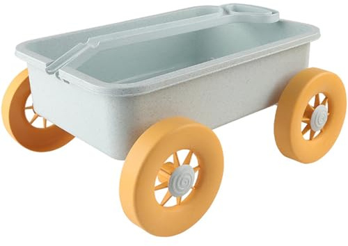 Carro de Juguete, 12.01x13.78x7.09 Carro Ligero portátil Reutilizable de plástico Seguro, Juguetes de Playa para niños para Jugar Agua Arena
