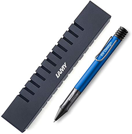 Lamy AL-star oceanblue Kugelschreiber Modell 228, mit Gravur (Lasergravur), V60