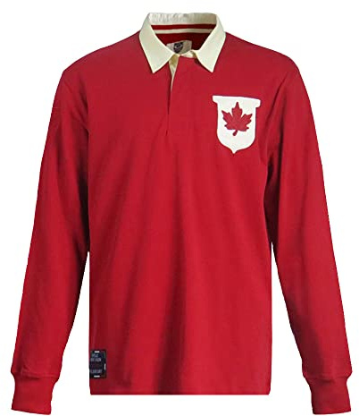 Canada Rugby Union Shirt Vintage Heritage Style