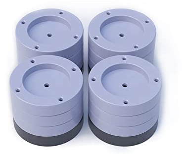 4 Stück Schwingungsdämpfer Waschmaschine Anti Rutsch Gummi Fußpolster Anti-Walk Waschmaschinenunterlage Vibration Dämpfer Pads für Trockner Möbel Kühlschrank chairs (3.5cm)