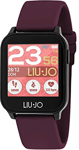 Orologio Donna Smartwatch Black Cinturino Bordeaux Liu Jo Energy
