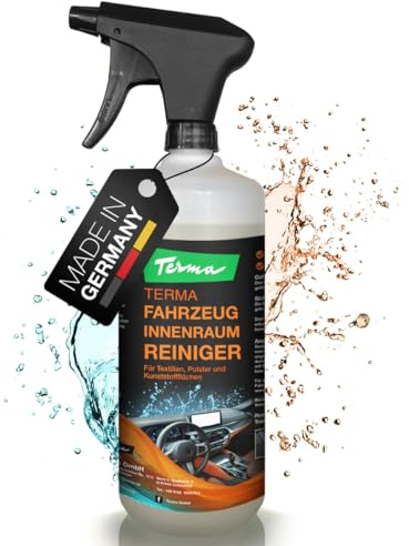 Terma Innenraumreiniger 1000 ml Profiqualität direkt vom Hersteller perfekt für Auto Polsterreiniger Autositze Autopflege Cockpit Autoinnenreiniger