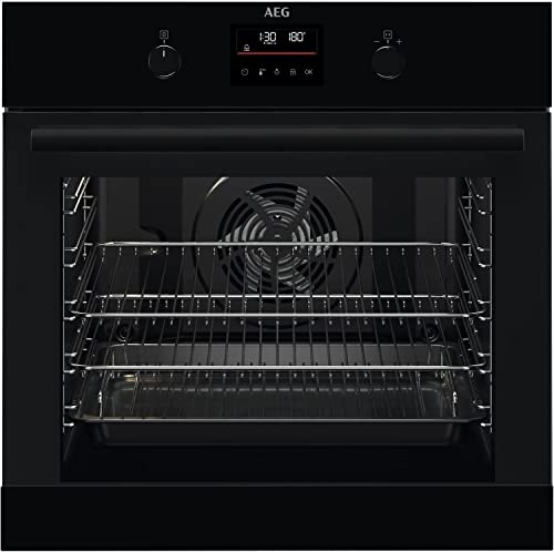 AEG 72 Litre Electric Single Oven - Black