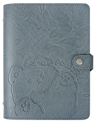 SePKUs Kompositionsdiagramm-Notizbuch, niedliches Notizbuch, A5, Millimeterpapier, Geschenk, kompatibel mit Reisetagebuch, kreatives Schreiben, Kunst-Skizzenbuch (blau a)