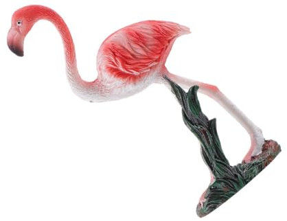 Kisangel Dekorationen Für Aquarien 3 STK Flamingo-Ornamente Tortendeko Einschulung Harz Statue Mini Terrarien