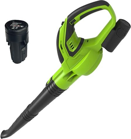 Garden Gear 12V Cordless Leaf Blower 2 x 2000mAh Battery & Charger 12000RPM 220km/h Blowing Speed Lightweight 1.4kg Quick Charge