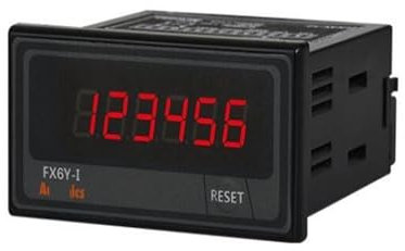 Compteur/minuteur FX6Y-I4 Indicateur à 6 Chiffres Uniquement 100-240 VCA~ 50/60 Hz