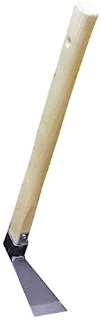 OFFSCH Leichte Gartenhacke Mit Holzstiel Und Stahlscharre Handliches Kultivierungswerkzeug Für Unkrautentfernung Bodenlockerung Und Aussaat Praktisches Kleingartengerät Für Hobbygärtner