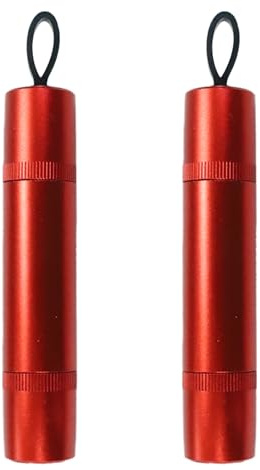 2 PCS Marteau de Sécurité pour Voiture, 2 en 1 Brise-Vitre Coupe-Ceinture, Mini Outil de Sauvetage Étanche avec Support, Rouge, Marteau d’Urgence Compact pour Auto, Bus, Camion, Voyage, Secours