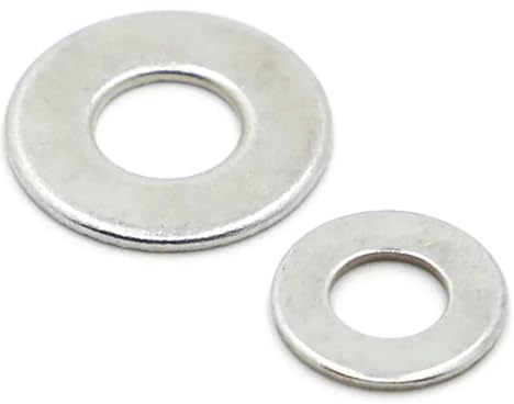 Graiting Rondella Piatta in Acciaio zincato, Guarnizione Semplice, 10/100 Pezzi, for bullone M2-M20(10pcs M20)