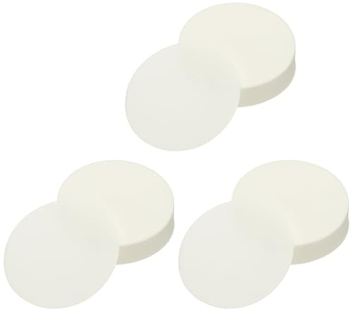 sourcing map 300 filtros de café, filtro de papel redondo desechable de 2.36 pulgadas, apto para uso en la oficina en casa y cafetera de goteo, color blanco