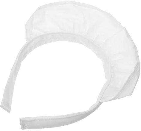 Alipis Bandeau Pour Cheveux Femme Et Fille Taille Unique Blanc Volants Bandeau De Soirée Cosplay Carnaval Accessoire De Costume Soubrette Fête