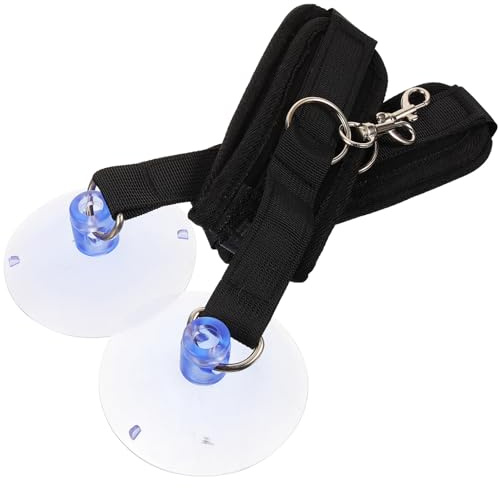 PRETYZOOM Hundebadeseil Paar Nylon Gelb für Hundepflege Baden Schönheitspflege bei Tierarzt oder Zuhause