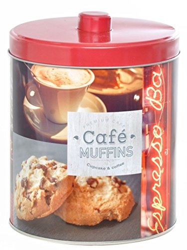 AVENUELAFAYETTE Boîte Pot métal décor Café Vintage rétro - 17 cm
