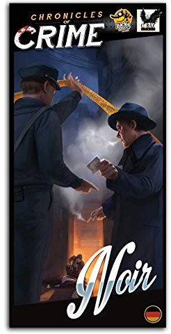 Corax Games | Chronicles of Crime | Krimispiel mit App (Noir Erweiterung) | Deutsch