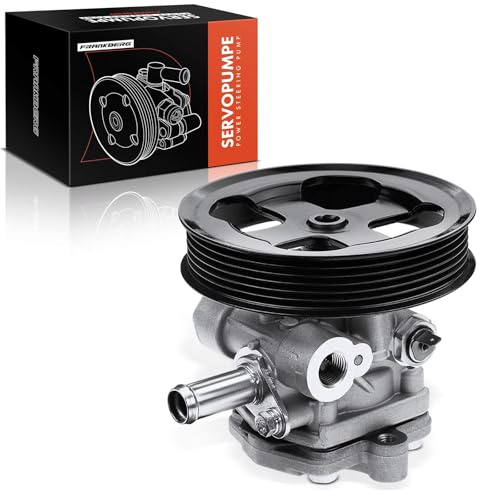 Frankberg Servopumpe Hydraulikpumpe Lenkung Mit Riemenscheiben Kompatibel mit Outlander I CU W 2.4L 2003-2006 Replace# MN100472