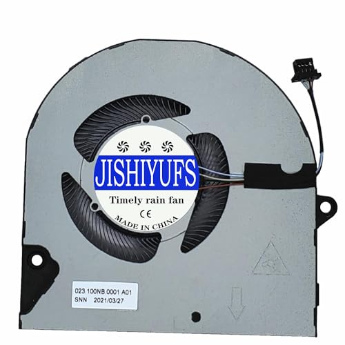 JISHIYUFS Remplacement Nouveau CPU Ventilateur de Refroidissement pour DELL Inspiron 5410 5415 vostro 5510 5515 7415 Laptop 0KRK6P KRK6P EG50050S1-CH90-S9A DC5V 0.40A Fan