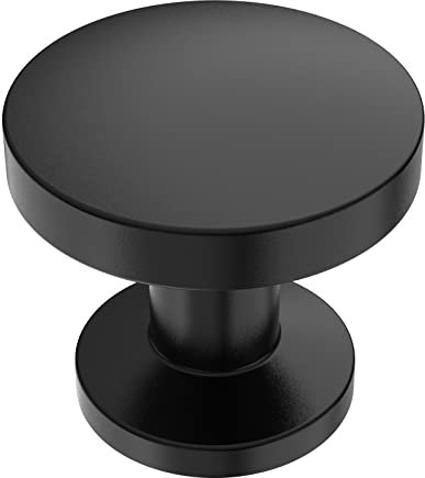 9BUILD 10 Stück Möbelknöpfe Schwarz Schrankknöpfe Türknauf Schubladenknöpfe Knauf Für Schrank Kommodenknöpfe Zinklegierung EU0048