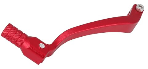 VekAuto 1 Pc Motorcycle Gear Shift Lever, 0.39 Inch Folding Gear Shifter Pedal Peg Universal for Motor Bike Aluminum Alloy Red