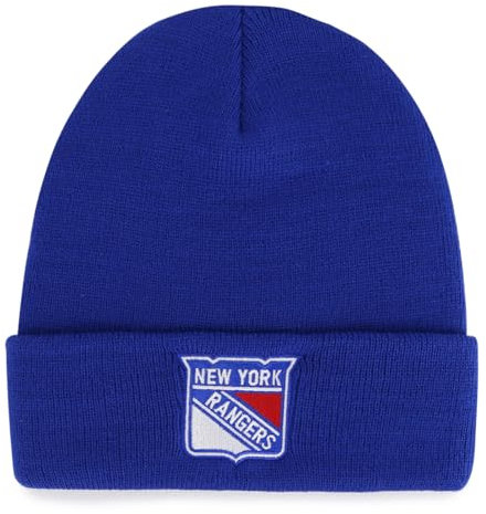 AMERICAN NEEDLE NHL National Hockey League Team Terrain Knit Beanie Cap, Royal (New York Rangers), Einheitsgr��e