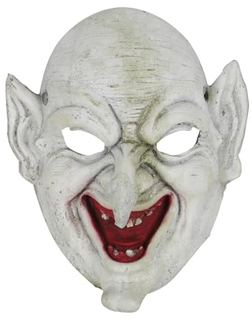 YJZQ Halloween Hexenmaske Realistische Zauberer Maske Alte Hexe Maske Gruselige Geistermaske Rollenspiel Requisiten Latex Maske für Halloween, Karneval, Ostern, Cosplay