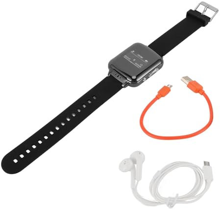 Orologio registratore vocale digitale CHEOTIME, orologio registratore vocale con riduzione del rumore, lettore MP3 Bluetooth, braccialetto con registrazione ad attivazione vocale (32G)